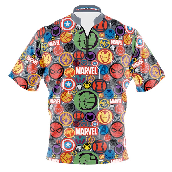 Marvel Icons Repeating Pattern Jersey